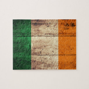 Holzflagge Puzzle