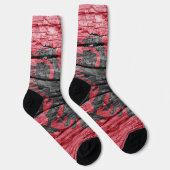 Holzflagge Socken (Rechts)