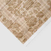 Holzfloral Modernes beliebtes Gewebepapier Seidenpapier (Ausschnitt)