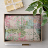 Holzfloral Modernes beliebtes Gewebepapier Seidenpapier (Geschenk)