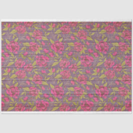 Holzfloral Modernes beliebtes Gewebepapier Seidenpapier