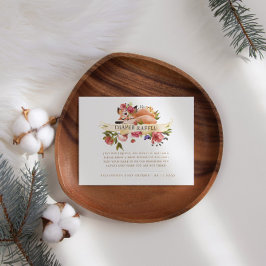 Holzflorenfuchs-Windelwölfe Begleitkarte