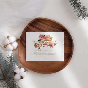 Holzflorenfuchs-Windelwölfe Begleitkarte