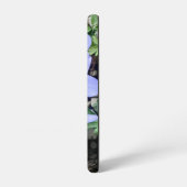 Holzflüster - lila Wildblume in der Quelle Samsung Galaxy Hülle (Linke Seite)