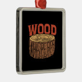 Holzflüster Ornament Aus Metall (Rechts)