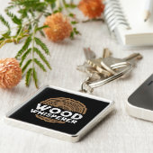 Holzflüster Schlüsselanhänger (Seite)