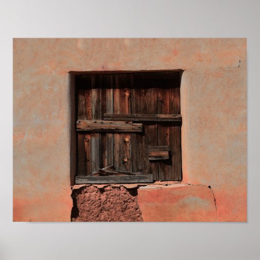 Holzfräsen im Adobe House Poster (Vorne)