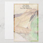 Holzfrosch Briefpapier (Vorne/Hinten)