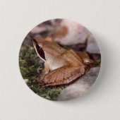 Holzfrosch Button (Vorderseite)