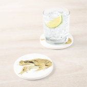 Holzfrosch Getränkeuntersetzer (Seite)