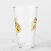 Holzfrosch Glas (Links)
