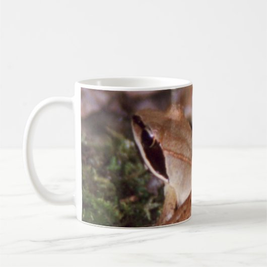 Holzfrosch Kaffeetasse (Links)