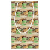 Holzfrosch Kleine Geschenktüte (Rückseite)