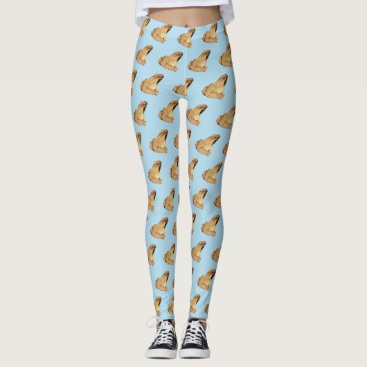 Holzfrosch Leggings (Vorderseite)