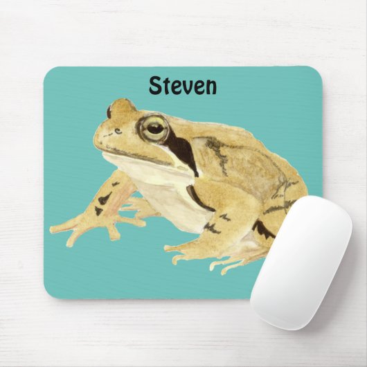 Holzfrosch Mousepad (Mit Mouse)