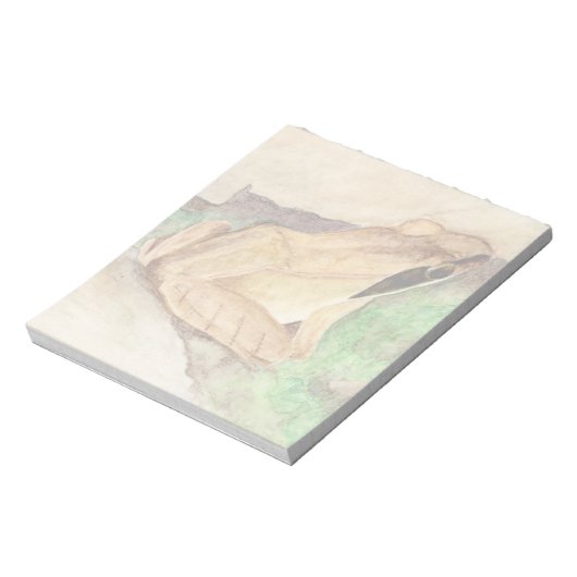 Holzfrosch Notizblock (Rotiert)