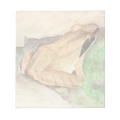 Holzfrosch Notizblock (Vorderseite)