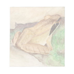 Holzfrosch Notizblock