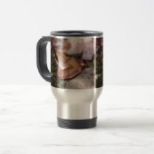 Holzfrosch Reisebecher (Vorderseite Links)