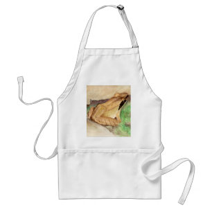 Holzfrosch Schürze