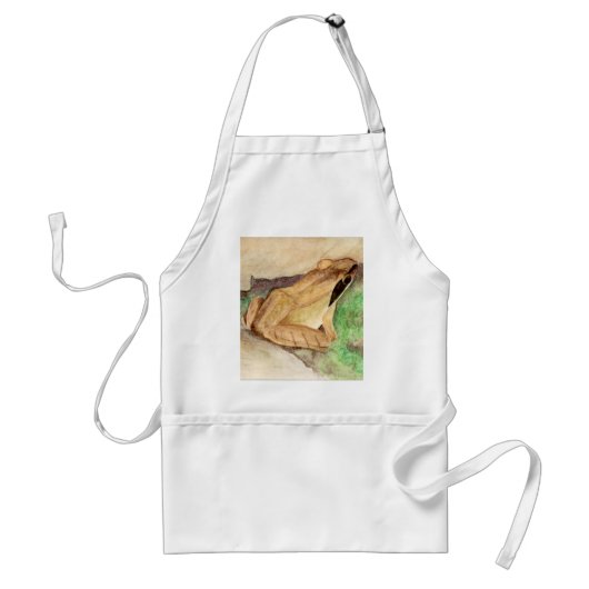 Holzfrosch Schürze (Vorne)