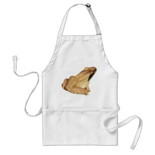 Holzfrosch Schürze