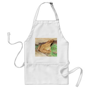 Holzfrosch Schürze