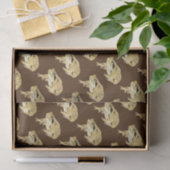Holzfrosch Seidenpapier (Geschenk)