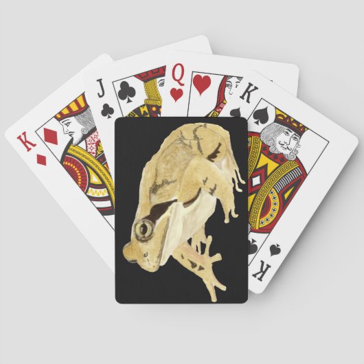 Holzfrosch Spielkarten (Rückseite)