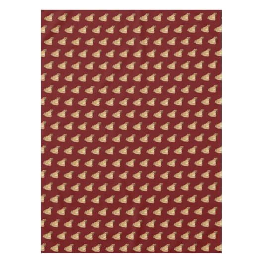 Holzfrosch Tischdecke (Vorderseite)