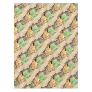 Holzfrosch Tischdecke