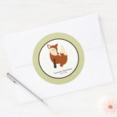 Holzfuchs bevorzugen Sticker 3,5 cm (Umschlag)