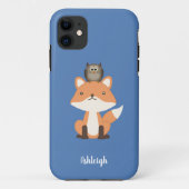 Holzfuchs und Schaf Case-Mate iPhone Hülle (Rückseite)