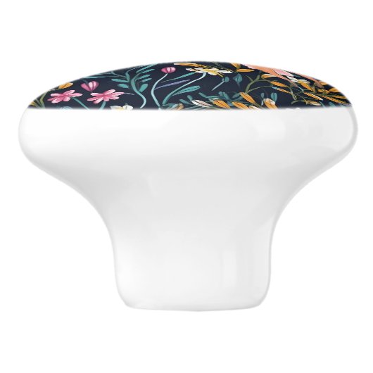 Holzfuchs-Whimsikkern Keramikknauf (Seitenansicht)