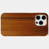 Holzfurnierholz Case-Mate iPhone Hülle (Rückseite (Horizontal))