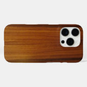 Holzfurnierholz Case-Mate iPhone Hülle (Rückseite (Horizontal))
