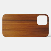 Holzfurnierholz Case-Mate iPhone Hülle (Rückseite (Horizontal))