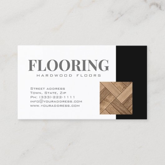 Holzfußboden/Holzfußboden Coole Karte (Vorderseite)