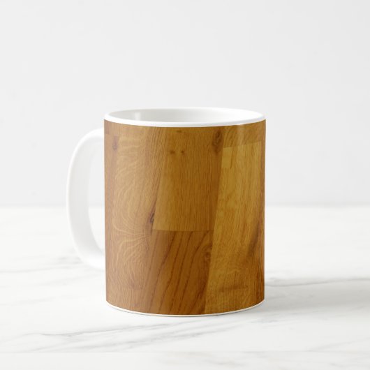 Holzfußboden Kaffeetasse (Vorderseite Links)