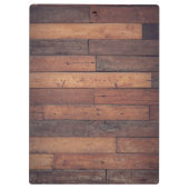 Holzfußboden Klemmbrett (Rückseite)