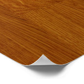 Holzfußboden Poster (Ecke)