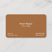 Holzfußboden Visitenkarte (Rückseite)