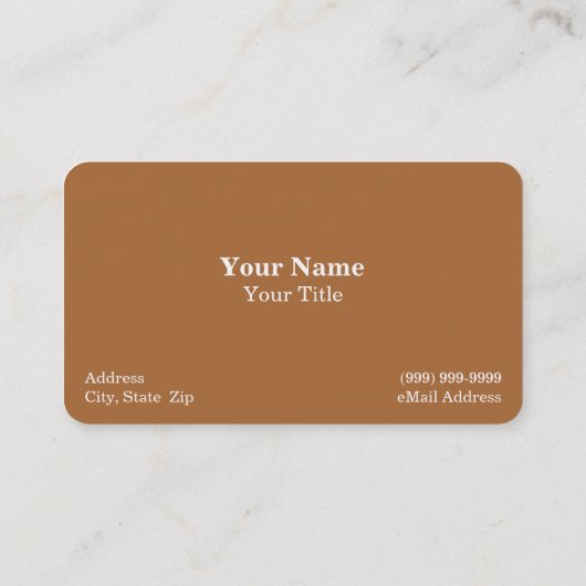 Holzfußboden Visitenkarte (Rückseite)