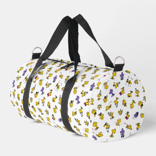 Holzfußmuster Duffle Bag (Linke Seite)