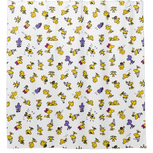 Holzfußmuster Duschvorhang (Vorderseite)