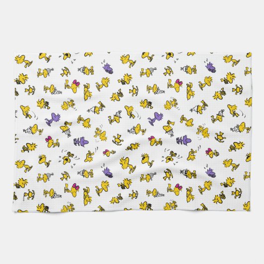 Holzfußmuster Geschirrtuch (Horizontal)