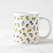 Holzfußmuster Jumbo-Tasse (Rechts)