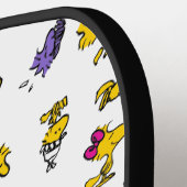 Holzfußmuster Pickleball Schläger (Linke Seite)