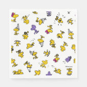 Holzfußmuster Serviette (Vorderseite)