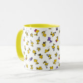 Holzfußmuster Tasse (Vorderseite Links)